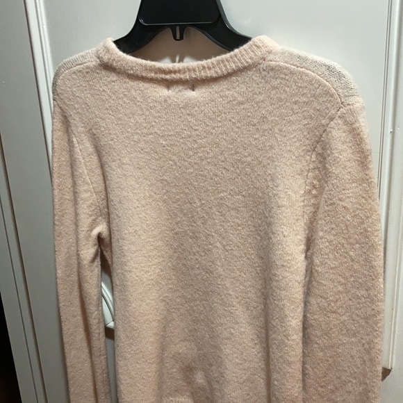 Who What Wear Peach Blush Embellished Sweater - Picture 3 of 5